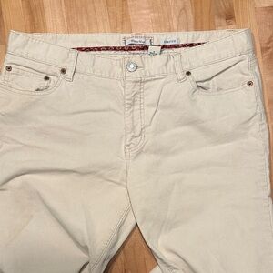 Old Navy Women's cream corduroy pants